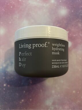 BNWT Living proof. Perfect Hair Day Weightless Hydrating Mask - Charcoal & White